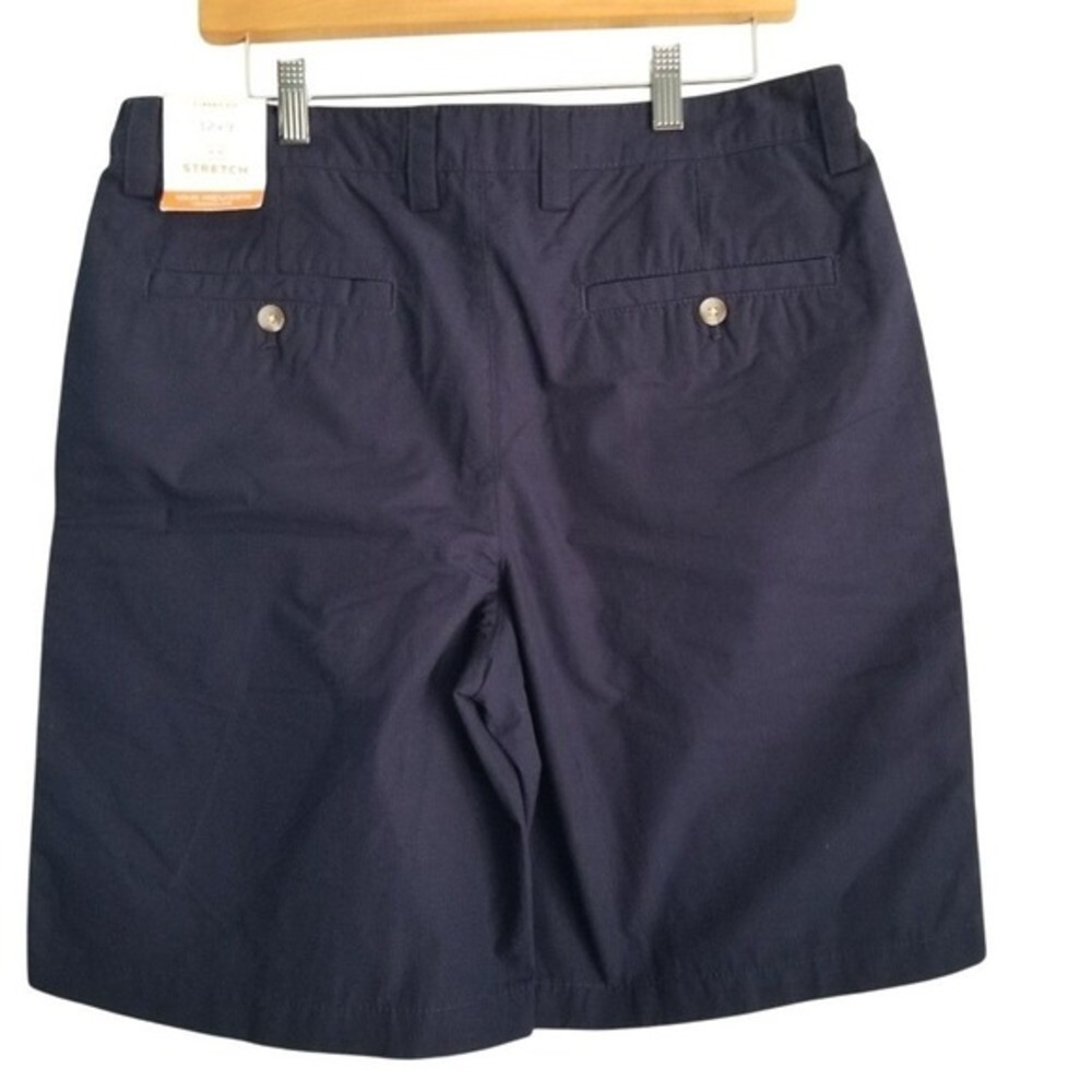Van Heusen Mens Shorts NWT 32×9 Navy Blue Brand NEW